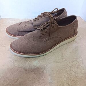 Tom's Suede Oxfords Size 11